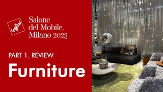 Part 1 Furniture Salone del Mobile Milano 2023 StoriesAboutDesign [upl. by Maggi]