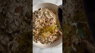 Protein Granola Bars highprotein healthyrecipes healthyrecipe healthysnacks healthysnack [upl. by Ekalb17]