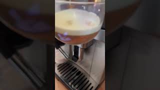 Delonghi cappuccino Carmel viralvideo delonghicoffee cappuccino [upl. by Aniaj]