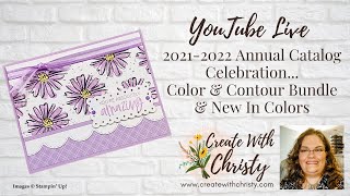 Stampin Up New Catalog Celebration  Color amp Contour Bundle [upl. by Oicul]