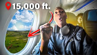 My First Time Flying On A Plane Crazy Reaction [upl. by Kathrine]