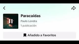 Paulo Londra  Paracaídas 🪂 Adelanto [upl. by Yared627]