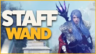 STAFF WAND HEALER BUILD  PVE [upl. by Nagrom]