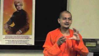 Swami Sarvapriyananda at IITK Happiness  Vedanta and Positive Psychology [upl. by Kirit337]