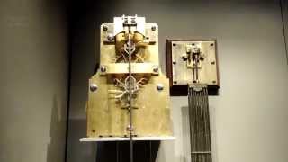 4k Longcase regulator mechanism 17736  British Museum [upl. by Ragas602]