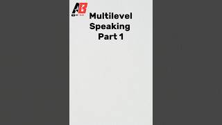 Multilevel Speaking New Format Test 1 shorts abiblog cefrspeaking multilevelspeaking [upl. by Sirret]