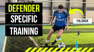 Fullback Defender Specific Essential Training Drills [upl. by Tavie]