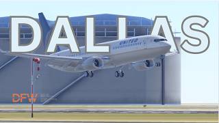 120 Minutes of Plane Spotting at Dallas Fort Worth International Airport KDFW in Infinite Flight [upl. by Llenart]