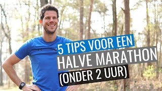 5 tips voor een halve marathon onder 2 uur [upl. by Ailegna]