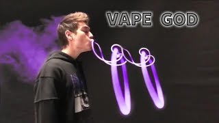 VAPE GOD  AUSTIN LAWRENCE  VAPE TRICKS COMPILATION  LIGMA ARMY [upl. by Giovanna]