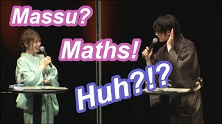 Uchida Maaya being cute and dumb with Masuda Toshiki [upl. by Annauqal700]