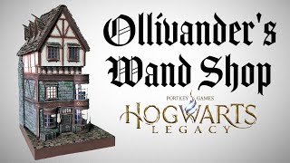 Ollivanders Wand Shop  Hogsmeade Hogwarts Legacy  Harry Potter miniature [upl. by Stefanie745]