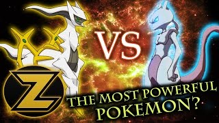 Mewtwo vs Arceus  The Strongest Pokemon Answered [upl. by Otilopih]