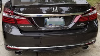 2015  2017 Honda accord Oil change and Maintenance Reset [upl. by Nahtanaj]