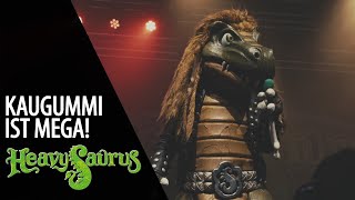 Heavysaurus  Kaugummi ist mega  Dino Rock für Kinder Offizielles Livevideo [upl. by Adnilreb]