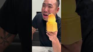 VIRAL Mango Ice Cream Review 🍦🥭 food trending viralshort review foodie [upl. by Viviyan419]