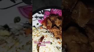 one of my favourite fried rice chilli chicken shorts chillichicken friedrice recipe foodie [upl. by Kelwin478]