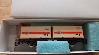 A PSK MODELBOUW CONTAINER WAGON [upl. by Yttam]