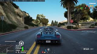 Porsche Carrera GT Sound Mod  GTA5 [upl. by Lamiv934]