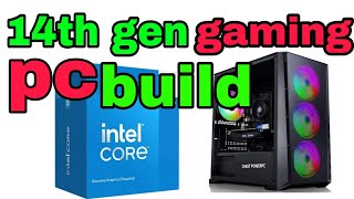 under 55000 14th gen pc build pcgaming computer [upl. by Ahsinaj]