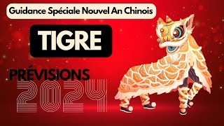 HOROSCOPE CHINOIS ⛩️ SIGNE DU TIGRE ⛩️ PRÉVISIONS POUR LANNÉE 2024 [upl. by Eneres]