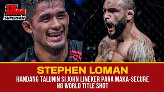 STEPHEN LOMAN VS JOHN LINEKER KASADO NA  ALAMIN ANG REAKSYON NI THE SNIPER [upl. by Rosamund]