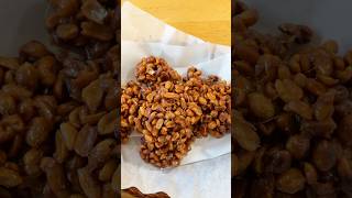 Tablet Pistache  Haitian Peanut Brittle sweet savory snack What do you call this in your country [upl. by Duquette]