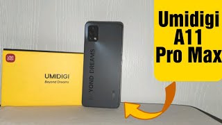 Umidigi A11 Pro Max  Detailed Unboxing And First Impressions [upl. by Ahseetal]