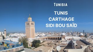 Tunis Carthage and Sidi Bou Saïd  Travel video [upl. by Vallie]