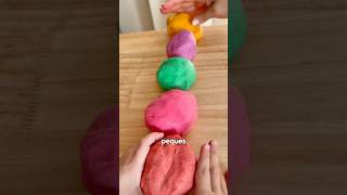 Plastilina casera no tóxica para jugar con los más peques 😍 [upl. by Keyser]