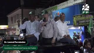 En vivo Discurso del Presidente Fernández en la Provincia Sánchez Ramírez [upl. by Derfiniw]