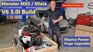 Monster V6 MX5  Miata Build  Part 1 [upl. by Krilov]