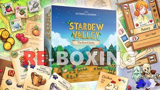 Reboxing Stardew Valley w 3rd Edition Insert [upl. by Nwahsar]