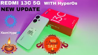 Redmi 13C 5G With HyperOs  Amazon Diwali Special Sale 2024  Unboxing amp specifiction [upl. by Nylyram224]