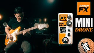 Rainger FX Mini Drone  Guitar Pedal Demo [upl. by Ainaj]