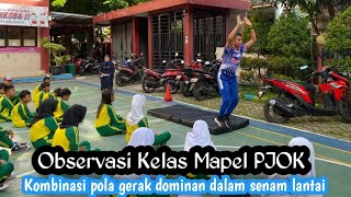 SUPERVISI KELAS Mapel PJOK  Senam Lantai  Guling Depan Guling Belakang dan Sikap Lilin [upl. by Beatty]