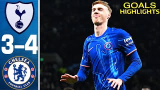 Tottenham vs Chelsea 34  All Goals and Highlights  2024 [upl. by Antonin846]