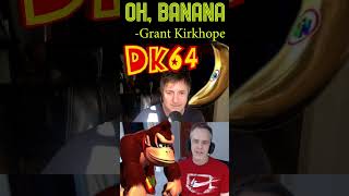 Grant Kirkhope on Seth Rogen quotOh Bananaquot DK64 [upl. by Quirita]