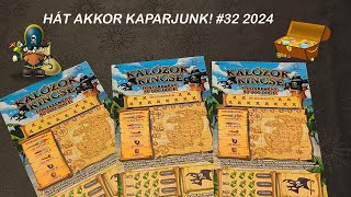 Kalózok Kincse I Új sorsjegy I Hát akkor kaparjunk 32 2024 [upl. by Elexa]