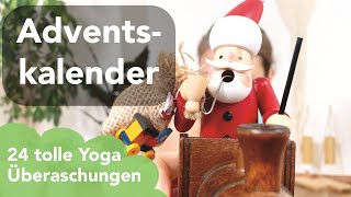 Der Yoga Adventskalender 🎄  24 große und kleine Überraschungen 🎅 [upl. by Yerahcaz]