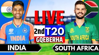 India vs South Africa 2nd T20  Live Cricket Match Today  IND vs SA Live Match Today  IND vs SA [upl. by Karita593]