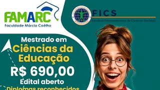 Mestrado e Doutorado em Ciências da Educação da Facultad Interamericana de Ciencias Sociales [upl. by Noitsuj]