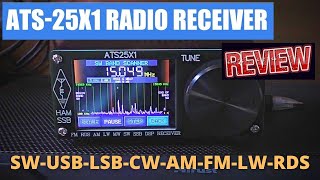 New ATS25X1 all Band FM LW MW SW SSB Radio Receiver REVIEW [upl. by Leakim671]