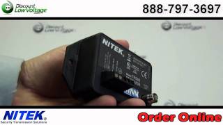 CCTV Long Range Balun  Receiver Transmitter Nitek TS560 [upl. by Atkinson]