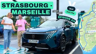 StrasbourgMarseille en Peugeot e3008 comment se passe un long trajet Ep 24 [upl. by Cointon]