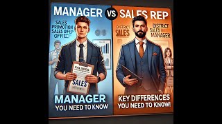 Manager vs Sales Representative Part 1 Key Differences and Responsibilities Explained [upl. by Hairas]