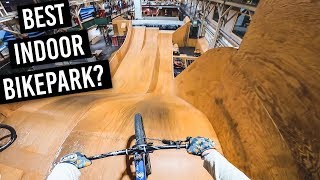 SKILLSPARK  BEST INDOOR BIKEPARK [upl. by Ennairac]