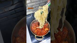 PAPPARDELLE CHICKEN PASTA recipe cooking pasta [upl. by Modie504]