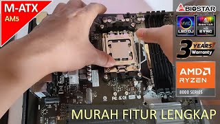 Motherboard AM5 Murah Chipset B650 tapi seharga A620 Fitur Lengkap Biostar B650MPE Pro [upl. by Sergei]