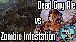 Zombie Infestation vs Dead Guy Ale  Premodern Magic The Gathering wCommentary  Fast Effect MTG [upl. by Ycnalc]